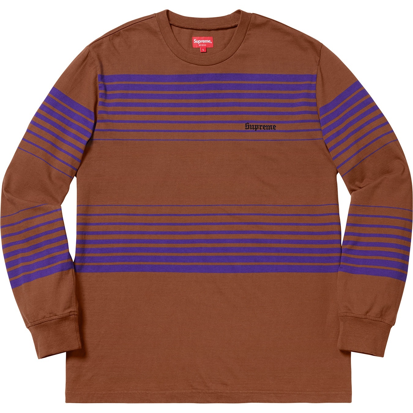 Fade Stripe L/S Top view 3